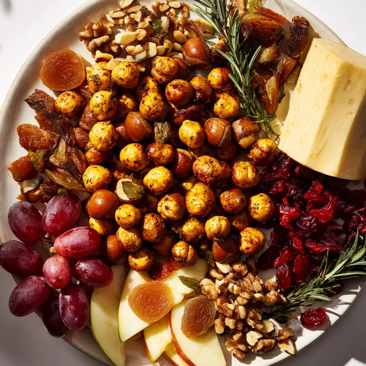 Golden roasted acorns star in this rustic Squirrels Acorn Hoard Platter appetizer, perfect for fall celebrations.