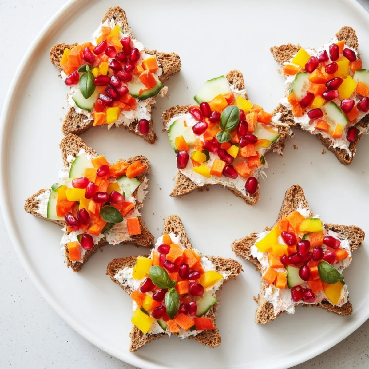 Crown Jewels Star Sandwiches