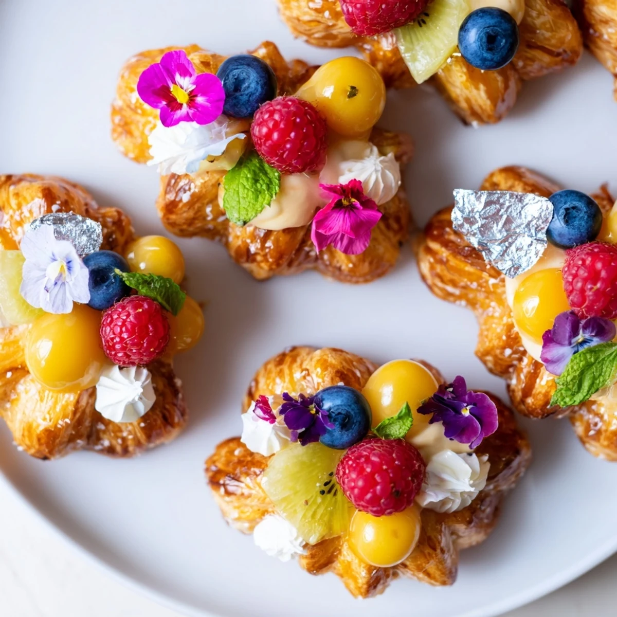 Indulge in a beautiful Luxury Diamond Engagement Platter, a delightful dessert arrangement ready to serve.