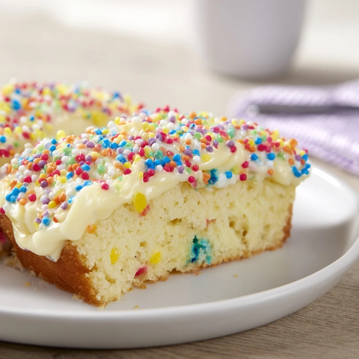 Happy Birthday Cake Slice