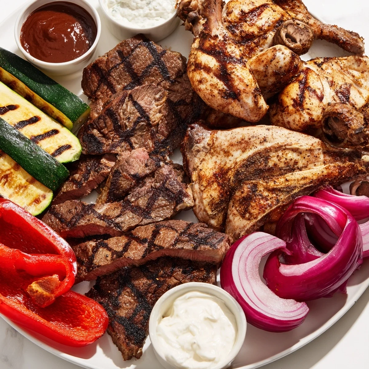 Backyard BBQ Companion Platter