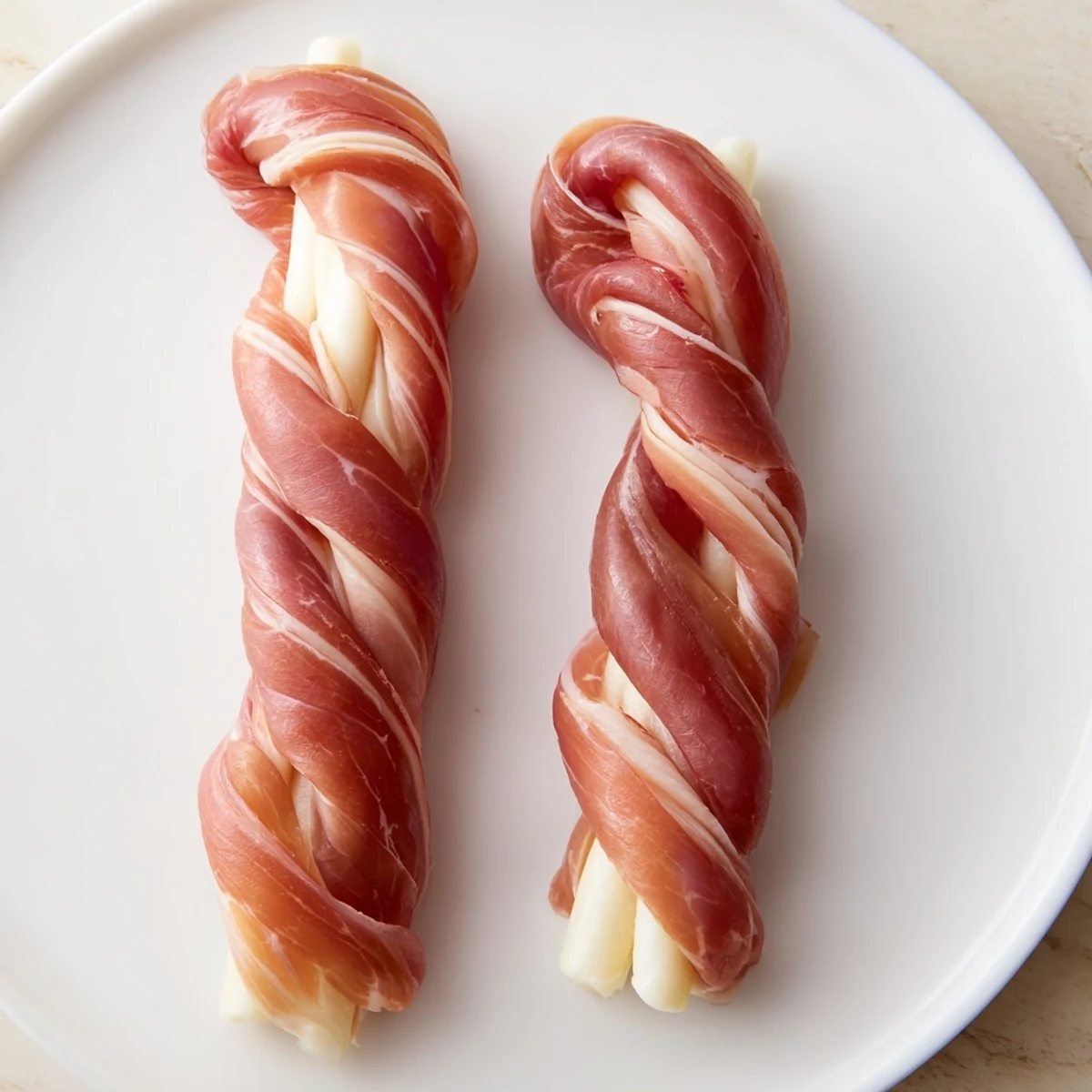 Golden Nautical Knot, a flavorful cheese and prosciutto braid, perfect served with marinara sauce.