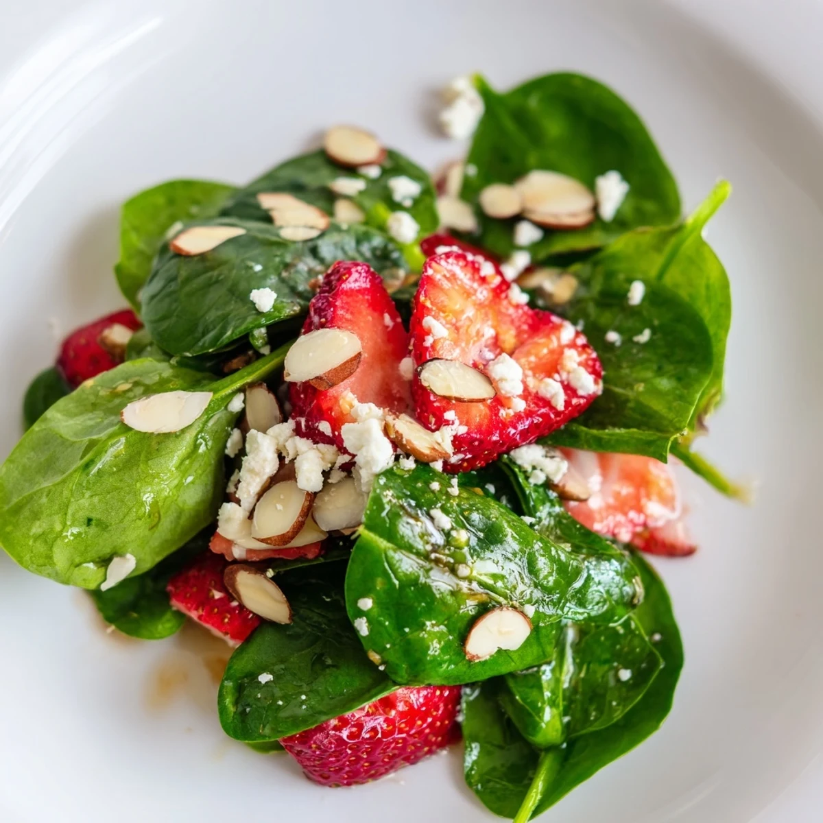 Strawberry Spinach Salad
