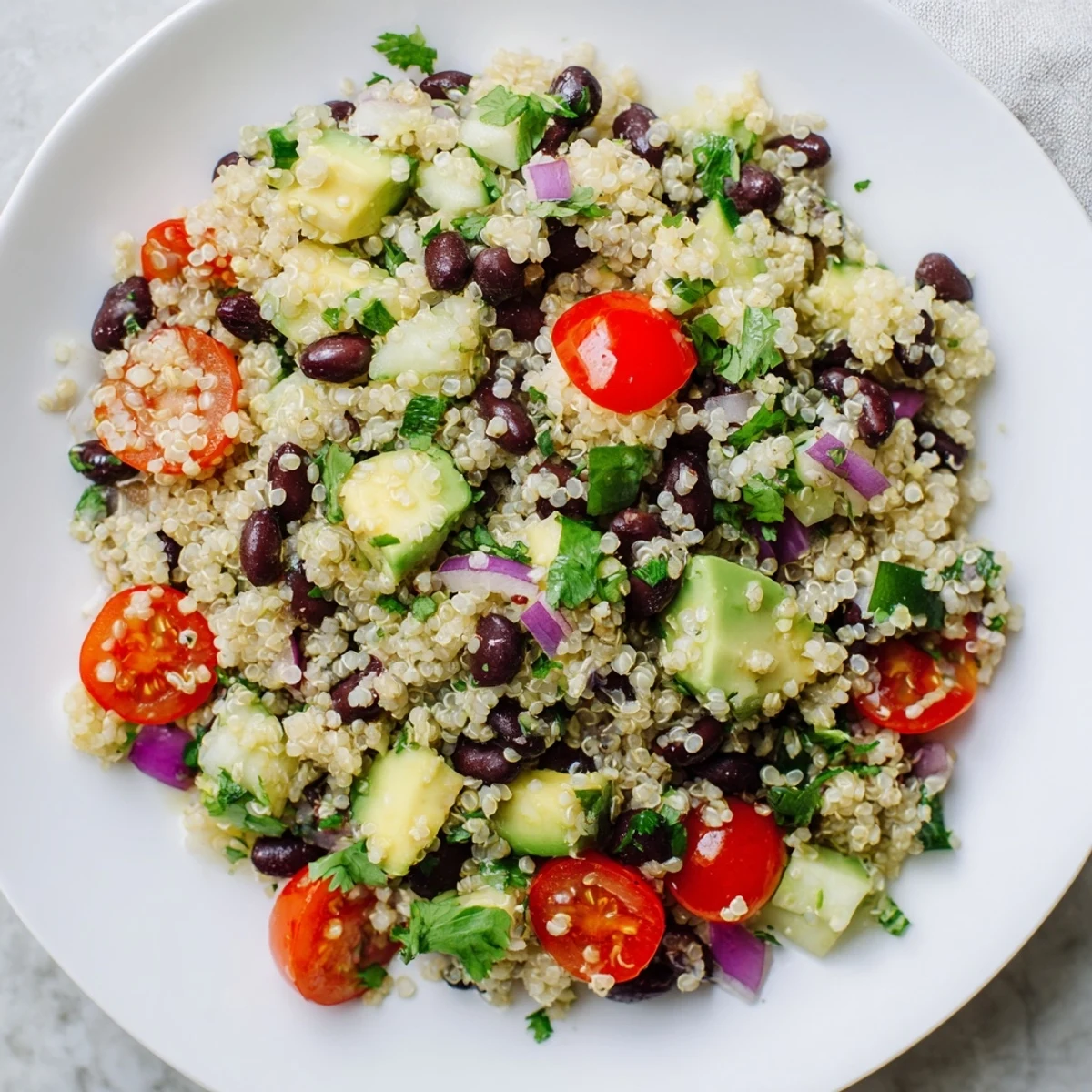 Quinoa Black Bean Salad