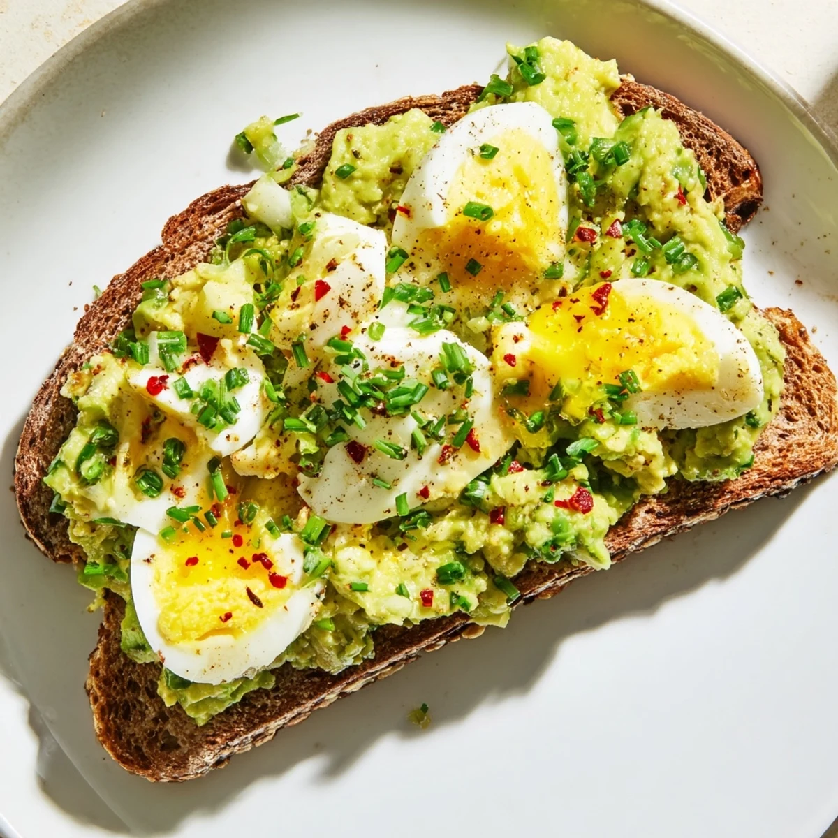 Avocado Egg Smash Toast