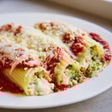Cheesy Broccoli Stuffed Manicotti