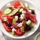 Greek Salad with Grilled Chicken