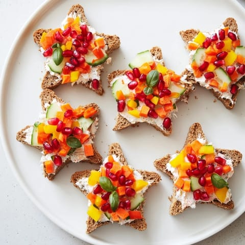 Crown Jewels Star Sandwiches