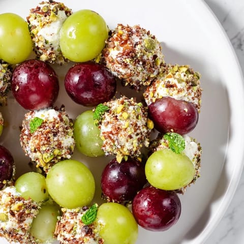 Sparkling Grape Cluster Appetizer