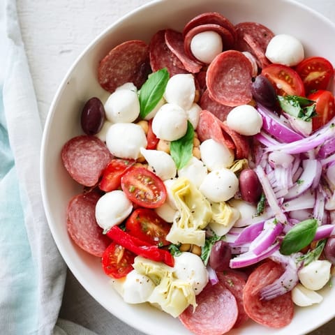 Antipasto Chickpea Salad