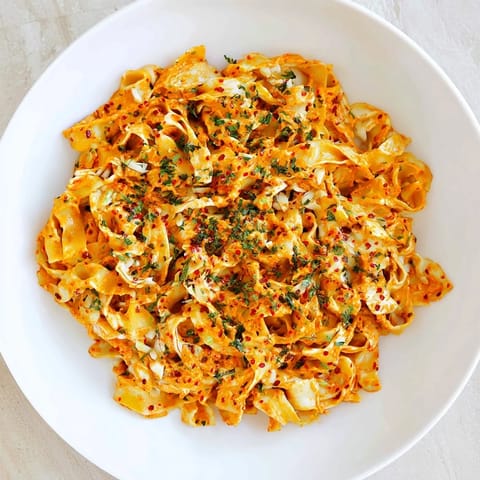 Turkish Pasta Paprika Butter