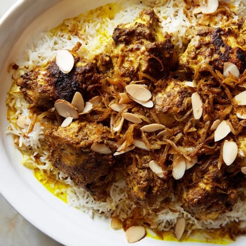 Kuwaiti Layered Biryani Rice