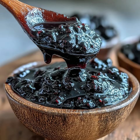 Black Currant Tangy Glaze