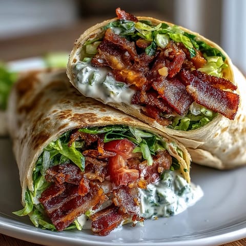Gourmet BLT Wraps Secret