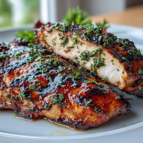 Crisp spiralized cucumber noodles tossed with colorful peppers, carrots, and red cabbage, topped with juicy chili-lime grilled chicken slices.  