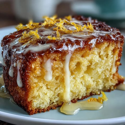Moist limoncello pound cake with lemon glaze, a bright citrus dessert perfect for spring gatherings and celebrations.