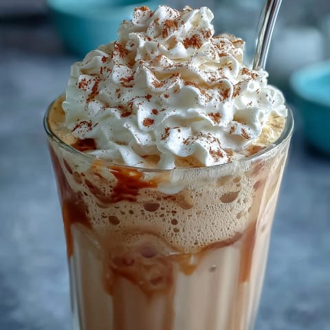 Creamy vanilla protein shake with real vanilla bean paste, blended to perfection for a refreshing, energizing treat.  