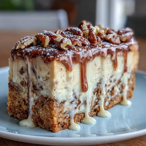 Carrot Cake Cheesecake Bars