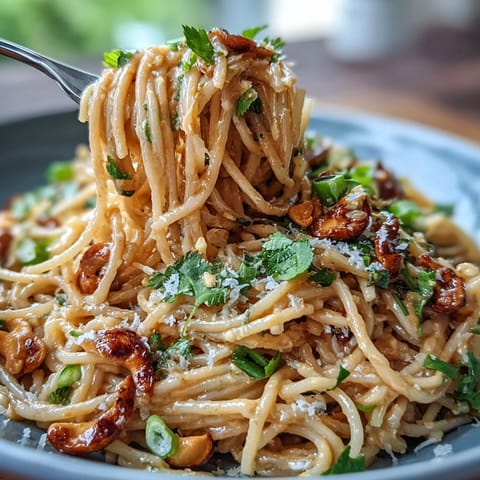 Thai Peanut Noodle Salad with crisp vegetables and creamy peanut-lime dressing, garnished with fresh cilantro and chopped peanuts.  