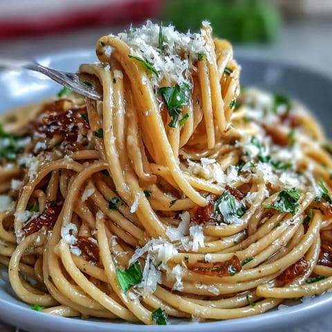 Spring Pasta Limone with lemon-butter sauce, parmesan, and basil—vibrant, zesty, and perfect for a quick springtime dinner.