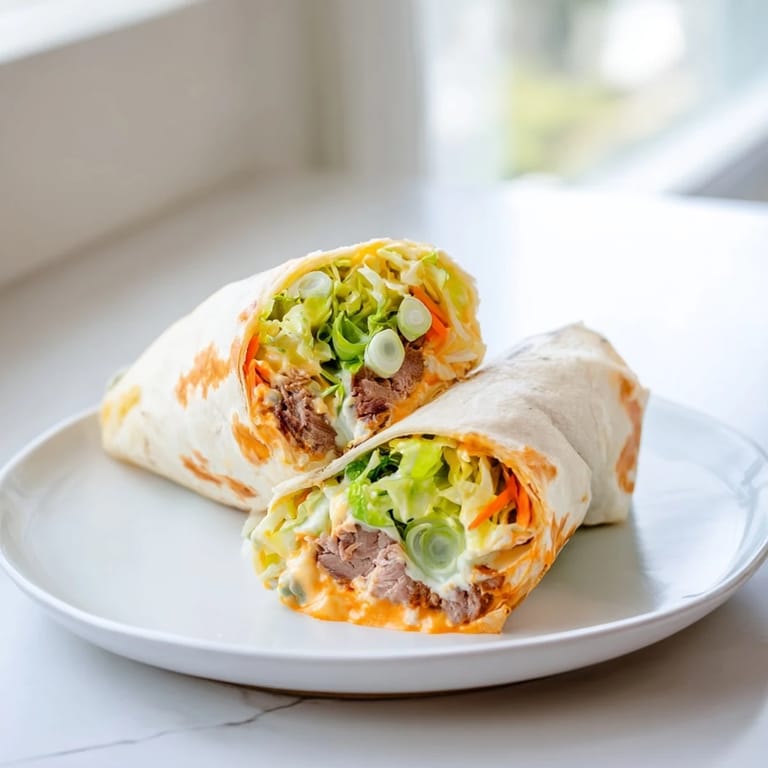 Air Fryer Buffalo Turkey Christmas Wraps, perfectly crispy, a delicious holiday meal idea.