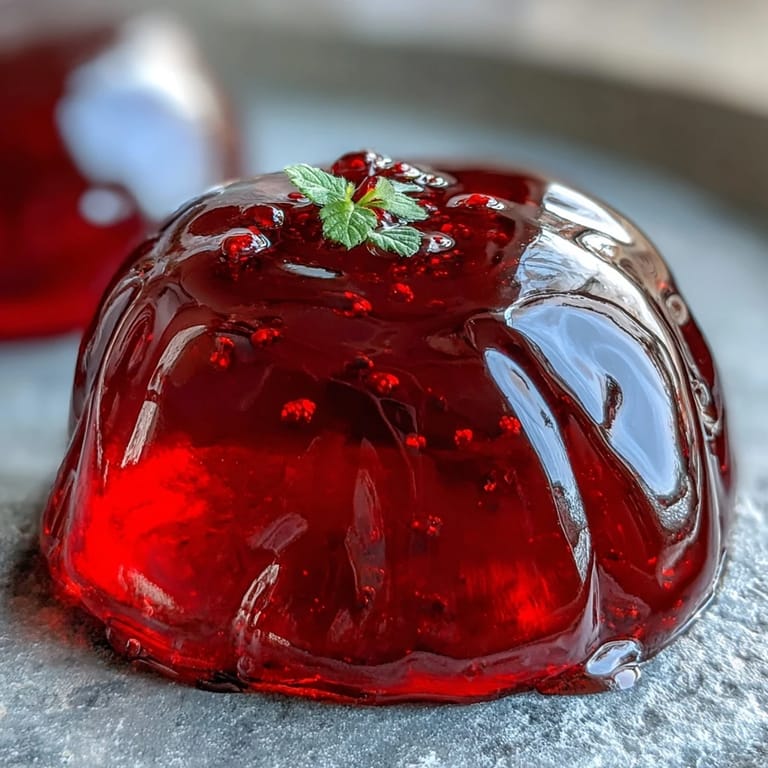 Tangy Black Currant Jelly glistens in a jar, ready to be spread onto warm croissants or scones.