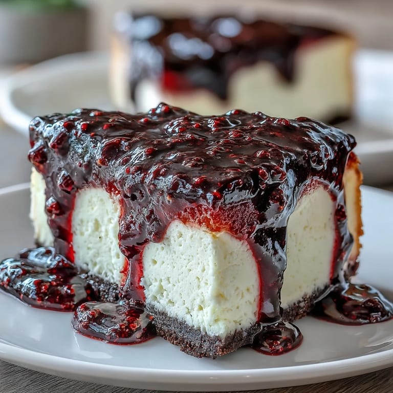 A jar of glossy Black Currant Sauce with a spoon, ready to drizzle over vanilla ice cream.