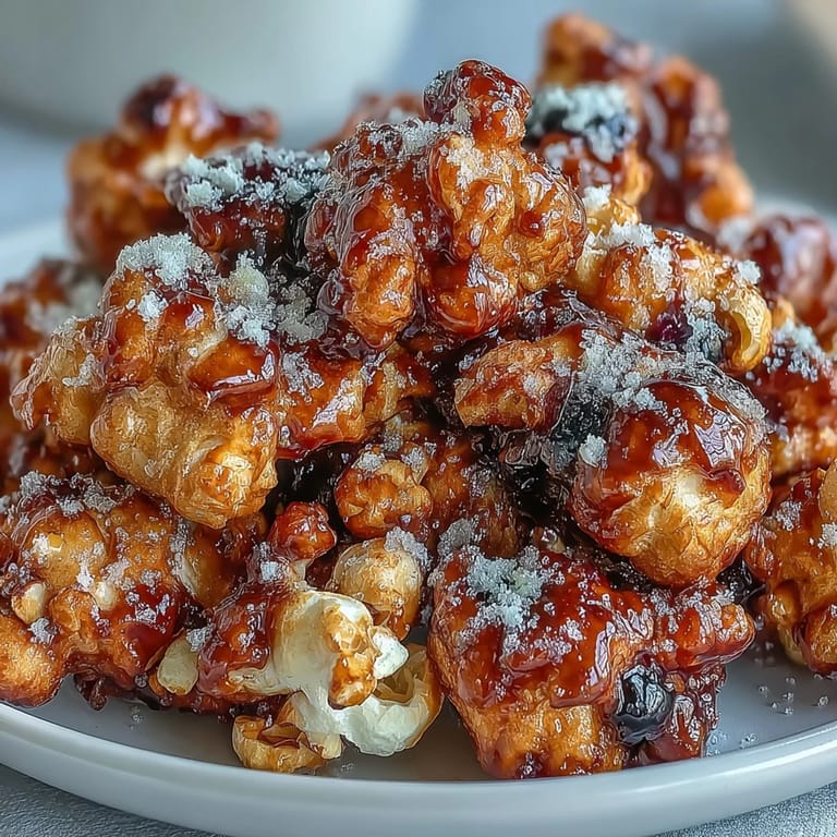 Black Currant Cheesecake Kettle Corn served in a rustic bowl, perfect for movie night snacking.
