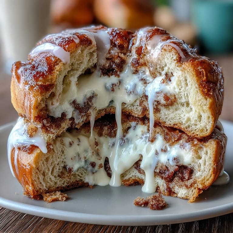 Soft bagels infused with cinnamon and drizzled with sweet vanilla Greek yogurt glaze for a nutritious treat.