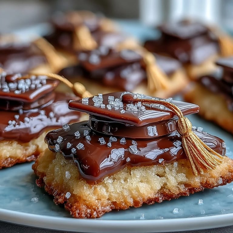 Delicious diploma and cap graduation cookies, adorned with striking edible gold accents.