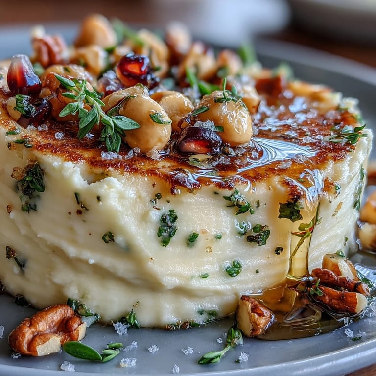 Creamy whipped butter base with toasted nuts, capers, and edible flowers served with crusty bread and crackers.
