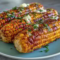 Juicy, tender corn on the cob steamed to perfection in the microwave, ready in just 5 minutes for a quick, flavorful side dish.