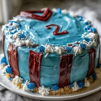 Celebrate graduation with a bold sports jersey cake, featuring fondant in team colors and personalized jersey details.